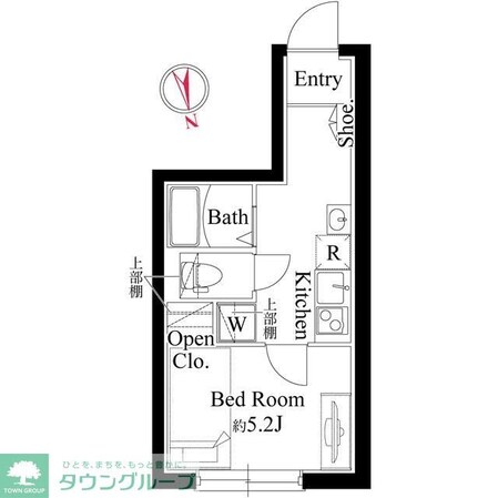 ルーム馬込の物件間取画像